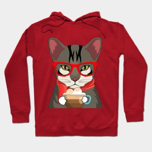 Angry Coffee Cat Hoodie